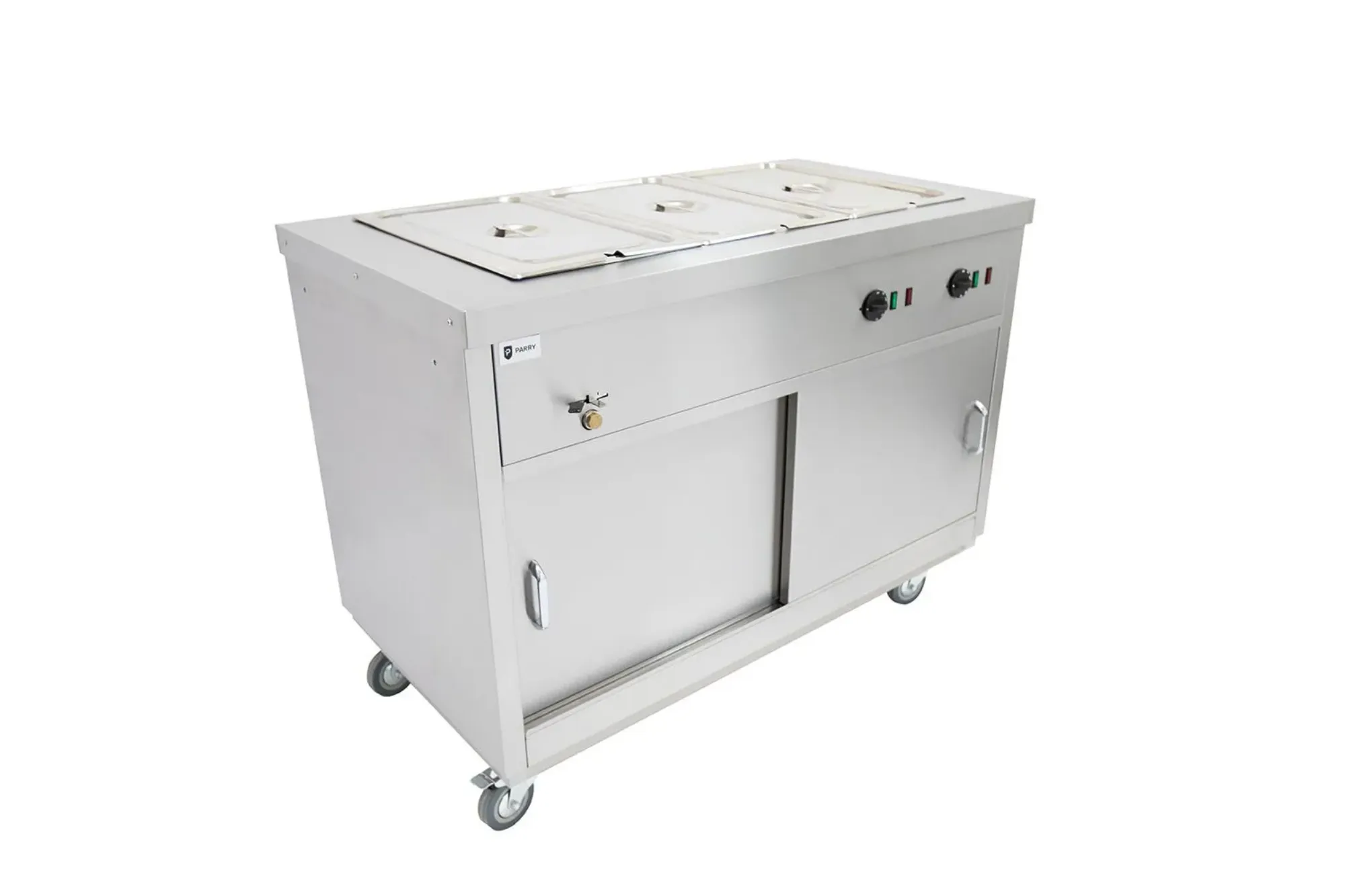 Picture of Parry HOT12BM Hot Cupboard With Bain Maire Top - HOT12BM