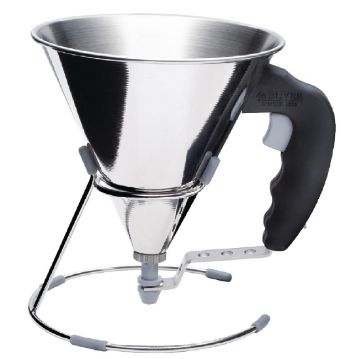 Show details for De Buyer Mini Automatic Piston Funnel 0.8ltr - DN905 Picture of De Buyer Mini Automatic Piston Funnel 0.8ltr - DN905