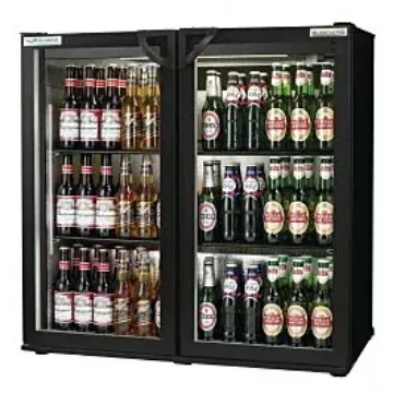 Show details for Autonumis RVC00001 EcoChill 3ft Black Hinged Double Door Bottle Cooler 195 Litres - RVC00001 Picture of Autonumis RVC00001 EcoChill 3ft Black Hinged Double Door Bottle Cooler 195 Litres - RVC00001