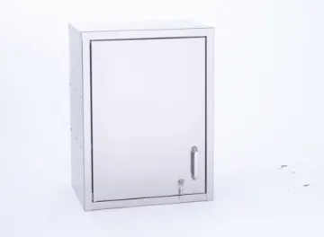 Show details for Parry WCH600 - Stainless Steel Hinged Single Door Wall Cupboard - WCH600 Picture of Parry WCH600 - Stainless Steel Hinged Single Door Wall Cupboard - WCH600