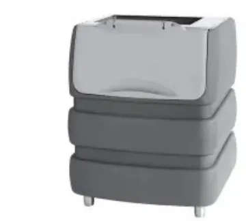 Show details for DC Ice Storage Bins - Modular Ice Bin - B530 - B530 Plastic - DCPDB530 Picture of DC Ice Storage Bins - Modular Ice Bin - B530 - B530 Plastic - DCPDB530