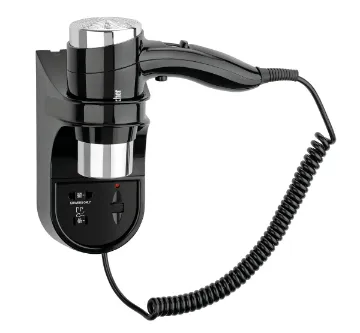 Show details for Bartscher Hotel hairdryer 1600SR - 850042 Picture of Bartscher Hotel hairdryer 1600SR - 850042