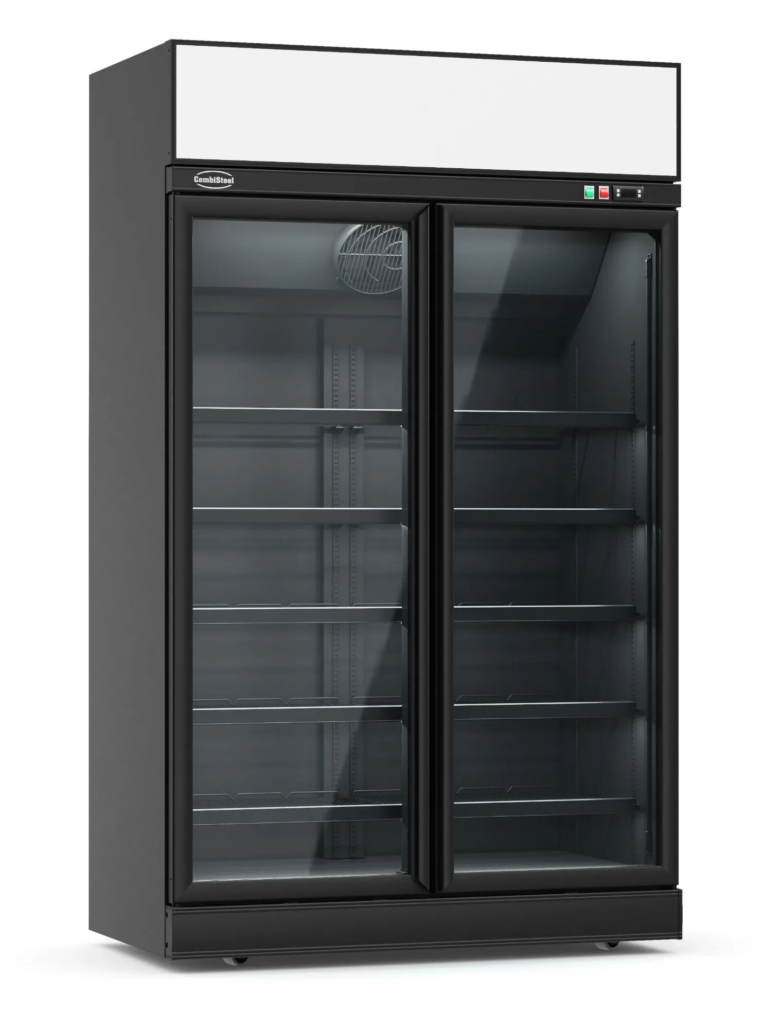 Picture of Combi Steel Glass Door Fridge INS-1000R BL - 7455.2405