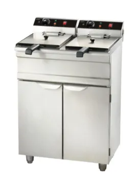Show details for Combisteel Twin Tank Electric Fryer 230volt - 7455.0985 Picture of Combisteel Twin Tank Electric Fryer 230volt - 7455.0985