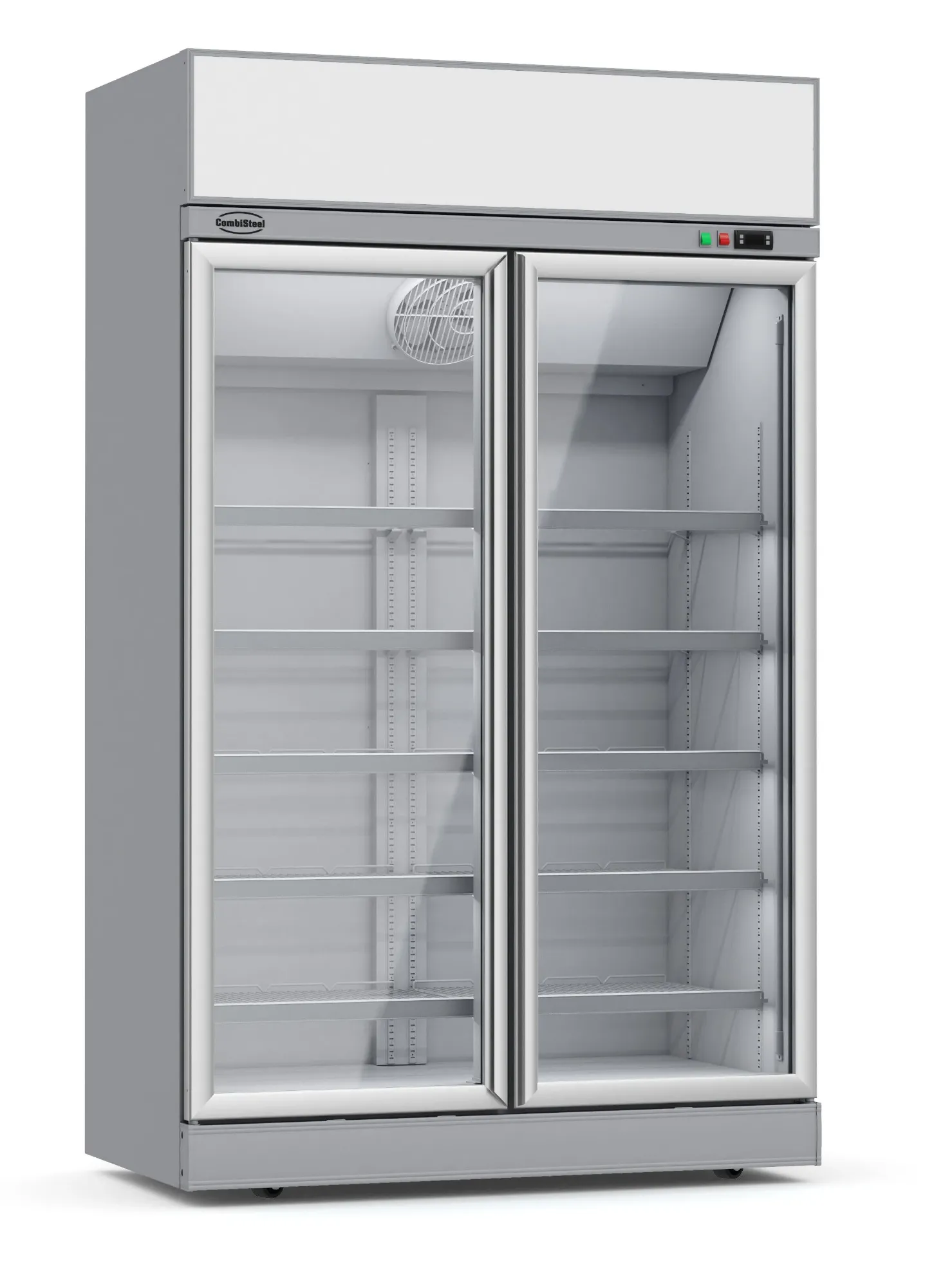 Picture of CombiSteel Glass Door Display Fridge INS1000R WH - 7455.2400