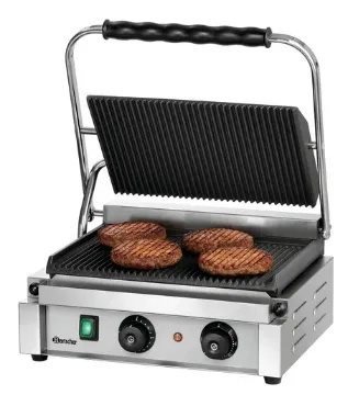 Show details for Bartscher Contact grill Panini-T 1R - A150774 Picture of Bartscher Contact grill Panini-T 1R - A150774