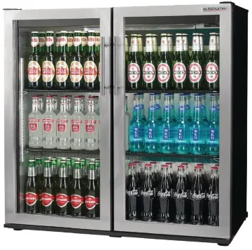 Show details for Autonumis RPC00003 POPULAR Stainless Steel Surround Double Door Bottle Cooler - RPC00003 Picture of Autonumis RPC00003 POPULAR Stainless Steel Surround Double Door Bottle Cooler - RPC00003