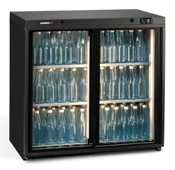 Show details for Gamko Maxiglass MG3/250SD Sliding Double Glass Door Undercounter Bottle Cooler 250 Litres - MG3-250SD Picture of Gamko Maxiglass MG3/250SD Sliding Double Glass Door Undercounter Bottle Cooler 250 Litres - MG3-250SD