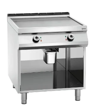 Show details for Bartscher Electric griddle plate, smooth, OBU Freestanding - 296510 Picture of Bartscher Electric griddle plate, smooth, OBU Freestanding - 296510