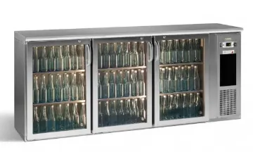 Show details for Gamko E3/222GMUCS84 3 x Glass Door Under Counter Bottle Cooler 537 Litres - E3-222GMUCS84 Picture of Gamko E3/222GMUCS84 3 x Glass Door Under Counter Bottle Cooler 537 Litres - E3-222GMUCS84