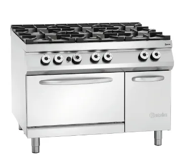 Show details for Bartscher Gas stove, 6BR, gsO 2/1GN, NS Freestanding - 2952291 Picture of Bartscher Gas stove, 6BR, gsO 2/1GN, NS Freestanding - 2952291