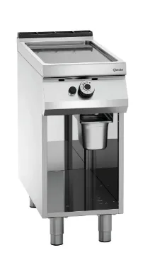 Show details for Bartscher Gas griddle plate, smooth, OBU Freestanding - 2955041 Picture of Bartscher Gas griddle plate, smooth, OBU Freestanding - 2955041