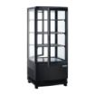 Picture of Polar C-Series Energy Efficient Curved Door Display Fridge Black 86Ltr - CX574