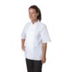 Picture of Whites Boston Unisex Short Sleeve Chefs Jacket White Medium (5 Pack) - SA822