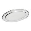 Picture of Olympia Stainless Steel Oval Serving Tray 200mm - K360