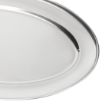 Picture of Olympia Stainless Steel Oval Serving Tray 200mm - K360