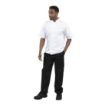 Picture of Whites Boston Unisex Short Sleeve Chefs Jacket White L - SA823
