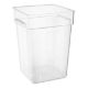 Show details for Hygiplas Polycarbonate Square Storage Container 20Ltr - HY406 Picture of Hygiplas Polycarbonate Square Storage Container 20Ltr - HY406