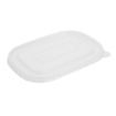 Picture of Fiesta Recyclable PET Lids for Rectangular Containers (300 Pack) - HW626