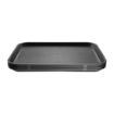 Picture of Olympia Kristallon Polypropylene Rectangular Non-Slip Tray Black 458mm - GM239