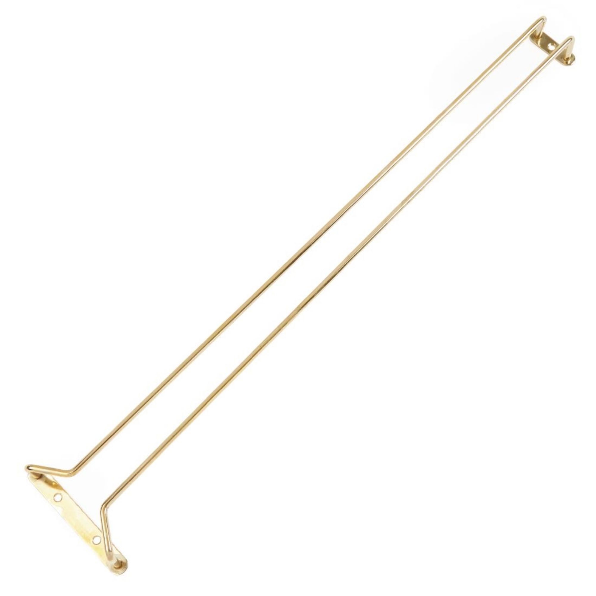 Picture of Beaumont Brass Wine Glass Rack 606mm - GM205