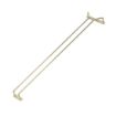 Picture of Beaumont Brass Wine Glass Rack 606mm - GM205