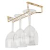 Picture of Beaumont Brass Wine Glass Rack 255mm - GM203
