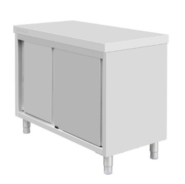 Show details for Vogue Standing Floor Cupboard Stainless Steel 900x1200x600mm - FU585 Picture of Vogue Standing Floor Cupboard Stainless Steel 900x1200x600mm - FU585