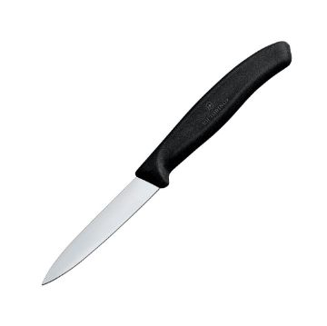 Show details for Victorinox Paring Knife Pointed Tip Black 8cm - CX742 Picture of Victorinox Paring Knife Pointed Tip Black 8cm - CX742