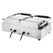 Picture of Buffalo Double Contact Grill Flat Base Ribbed Top Plate - CU612
