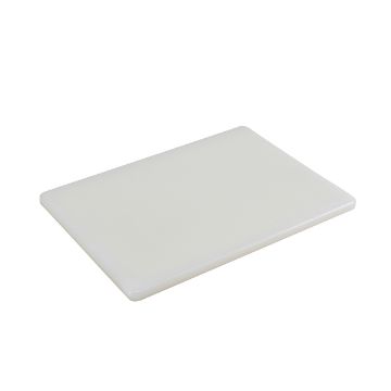 Show details for GenWare White Low Density Chopping Board 18 x 12 x 0.5" - W1812 Picture of GenWare White Low Density Chopping Board 18 x 12 x 0.5" - W1812