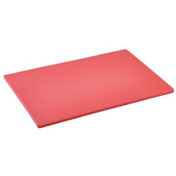 Show details for GenWare Red Low Density Chopping Board 18 x 12 x 0.5" - R1812 Picture of GenWare Red Low Density Chopping Board 18 x 12 x 0.5" - R1812