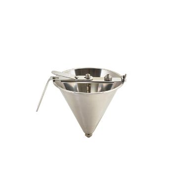 Show details for S/S Drizzler (Fondant Funnel) 1350ml Capacity - 515200 Picture of S/S Drizzler (Fondant Funnel) 1350ml Capacity - 515200