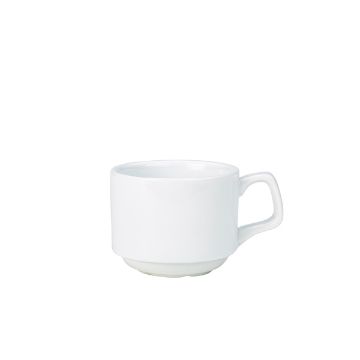 Show details for Genware Porcelain Stacking Cup 20cl/ 7oz - Pack of 6 - 322107 Picture of Genware Porcelain Stacking Cup 20cl/ 7oz - Pack of 6 - 322107