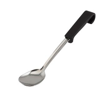 Show details for Genware Plastic Handle Small Spoon Black - 577-10 Picture of Genware Plastic Handle Small Spoon Black - 577-10