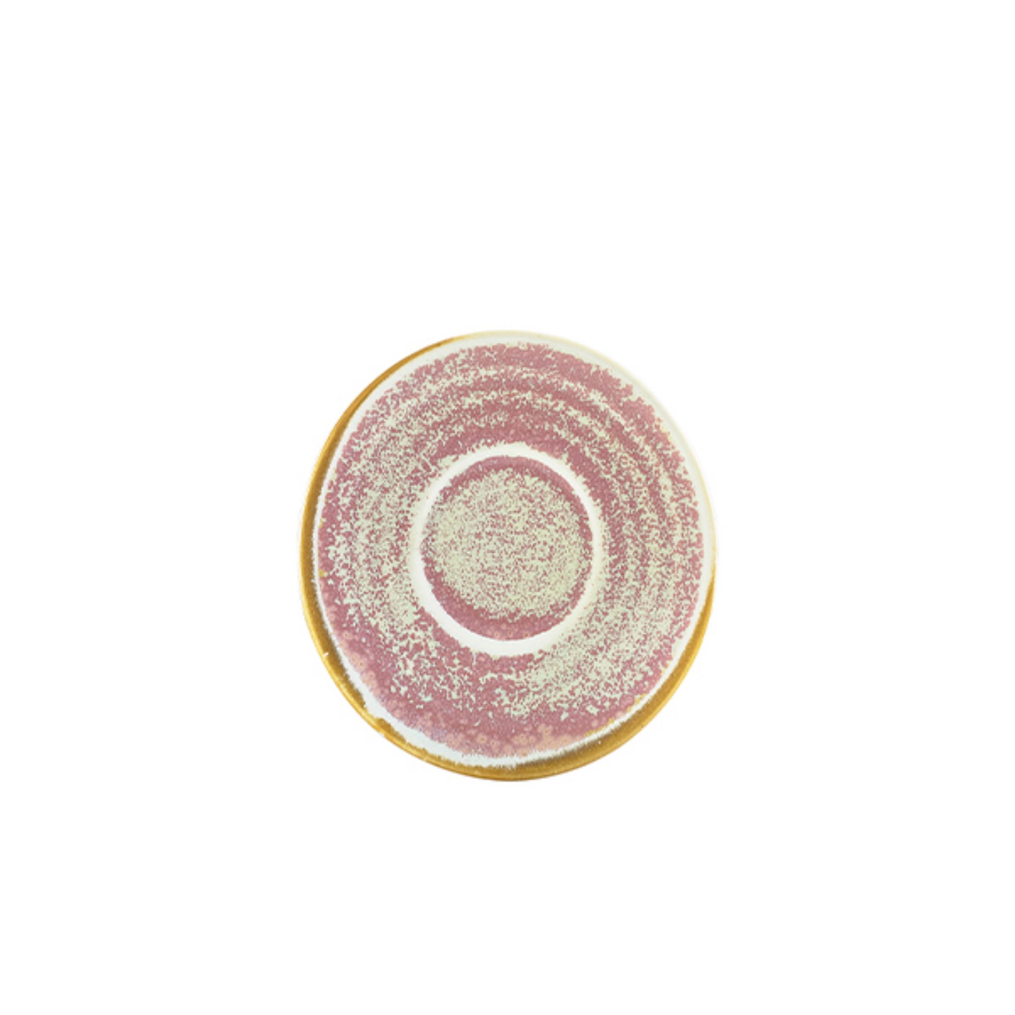 Picture of Terra Porcelain Rose Saucer 11.5cm - SCR-PRS11