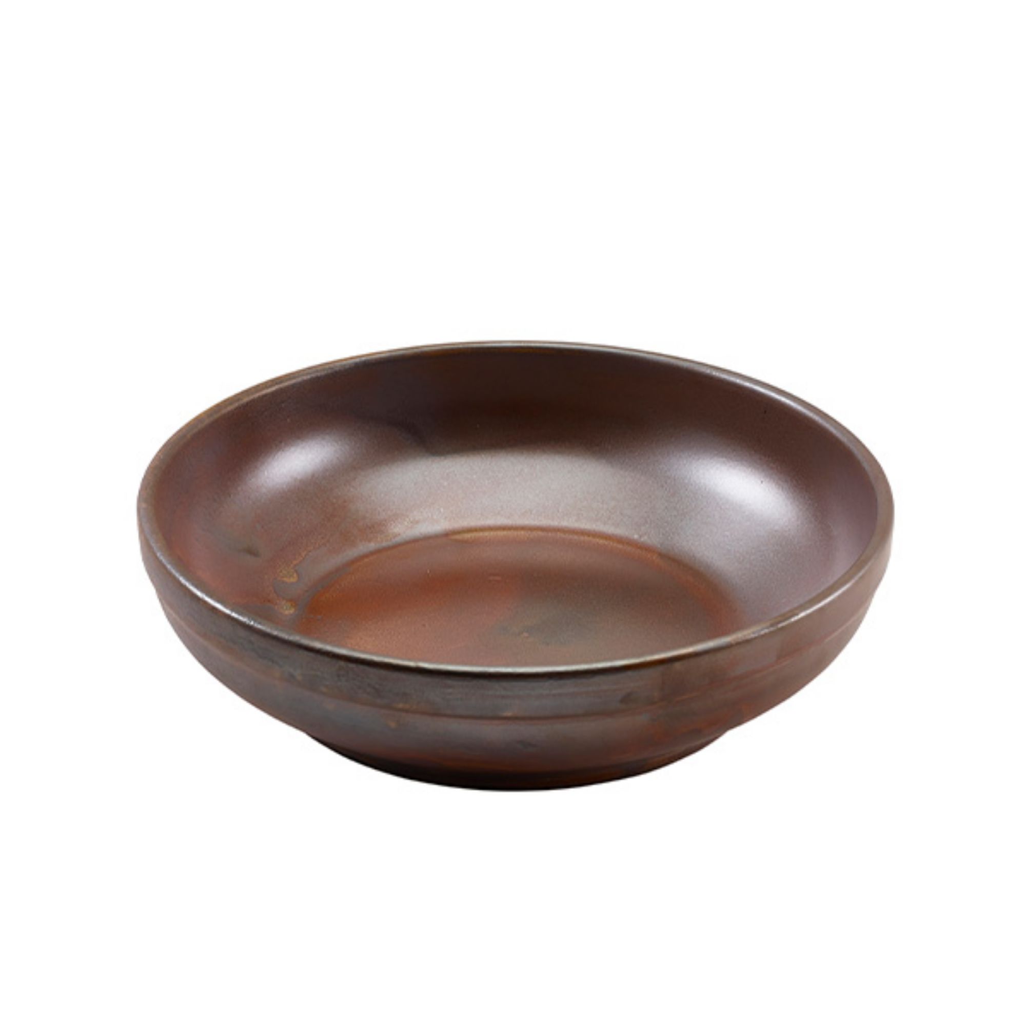 Picture of Terra Porcelain Rustic Copper Coupe Bowl 20cm - CB-PRC20