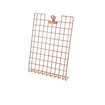Show details for GenWare Copper Wire A4 Menu Holder - WMHA4C Picture of GenWare Copper Wire A4 Menu Holder - WMHA4C