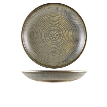 Show details for Terra Porcelain Matt Grey Deep Coupe Plate 28cm - Pack of 3 - DC-PMG28 Picture of Terra Porcelain Matt Grey Deep Coupe Plate 28cm - Pack of 3 - DC-PMG28