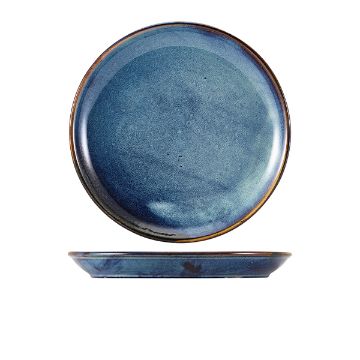 Show details for Terra Porcelain Aqua Blue Coupe Plate 27.5cm - Pack of 6 - CP-PBL27 Picture of Terra Porcelain Aqua Blue Coupe Plate 27.5cm - Pack of 6 - CP-PBL27
