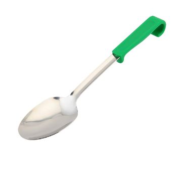 Show details for Genware Plastic Handle Spoon Plain Green - 577-04G Picture of Genware Plastic Handle Spoon Plain Green - 577-04G
