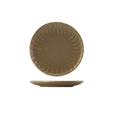 Show details for Terra Porcelain Matt Grey Scalloped Coupe Plate 20.3cm - Pack of 6 - CP-SMG20 Picture of Terra Porcelain Matt Grey Scalloped Coupe Plate 20.3cm - Pack of 6 - CP-SMG20