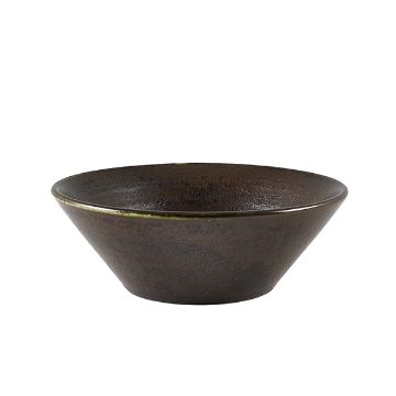 Show details for Terra Porcelain Black Conical Bowl 14cm - Pack of 6 - CN-PBK14 Picture of Terra Porcelain Black Conical Bowl 14cm - Pack of 6 - CN-PBK14