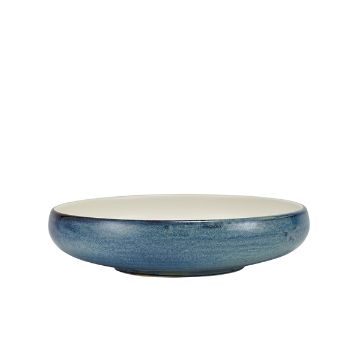 Show details for Terra Porcelain Aqua Blue Two Tone Coupe Bowl 24.5cm - Pack of 6 - CBT-PBL245 Picture of Terra Porcelain Aqua Blue Two Tone Coupe Bowl 24.5cm - Pack of 6 - CBT-PBL245