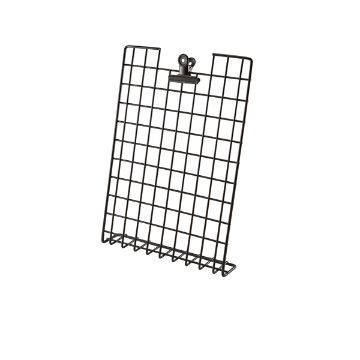 Show details for GenWare Black Wire A4 Menu Holder - WMHA4BK Picture of GenWare Black Wire A4 Menu Holder - WMHA4BK