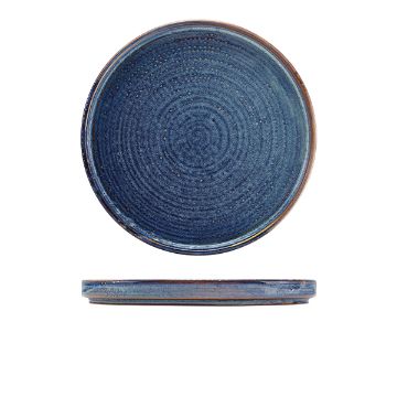 Show details for Terra Porcelain Aqua Blue Low Presentation Plate 25cm - Pack of 6 - LP-PBL25 Picture of Terra Porcelain Aqua Blue Low Presentation Plate 25cm - Pack of 6 - LP-PBL25