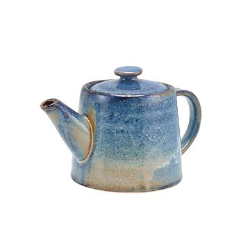 Show details for Terra Porcelain Aqua Blue Teapot 50cl/ 17.6oz - Pack of 6 - TP-PBL50 Picture of Terra Porcelain Aqua Blue Teapot 50cl/ 17.6oz - Pack of 6 - TP-PBL50