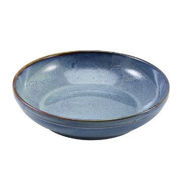 Show details for Terra Porcelain Aqua Blue Coupe Bowl 27.5cm - Pack of 6 - CB-PBL27 Picture of Terra Porcelain Aqua Blue Coupe Bowl 27.5cm - Pack of 6 - CB-PBL27