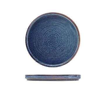 Show details for Terra Porcelain Aqua Blue Low Presentation Plate 18cm - Pack of 6 - LP-PBL18 Picture of Terra Porcelain Aqua Blue Low Presentation Plate 18cm - Pack of 6 - LP-PBL18