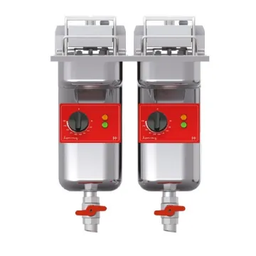 Show details for FriFri Super Easy 422 Electric Drop-in Twin Tank Fryer without Filtration - 2 Baskets - W 400 mm - 2 x 11.0 kW - SD422H32N0 Picture of FriFri Super Easy 422 Electric Drop-in Twin Tank Fryer without Filtration - 2 Baskets - W 400 mm - 2 x 11.0 kW - SD422H32N0